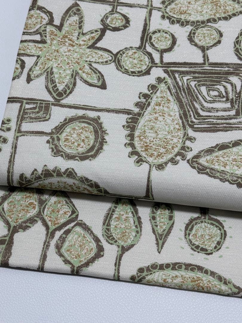 K*u様 【新品未使用】ニ代目 川村久太郎 創作友禅 全通　袋帯　未仕立て　伝産