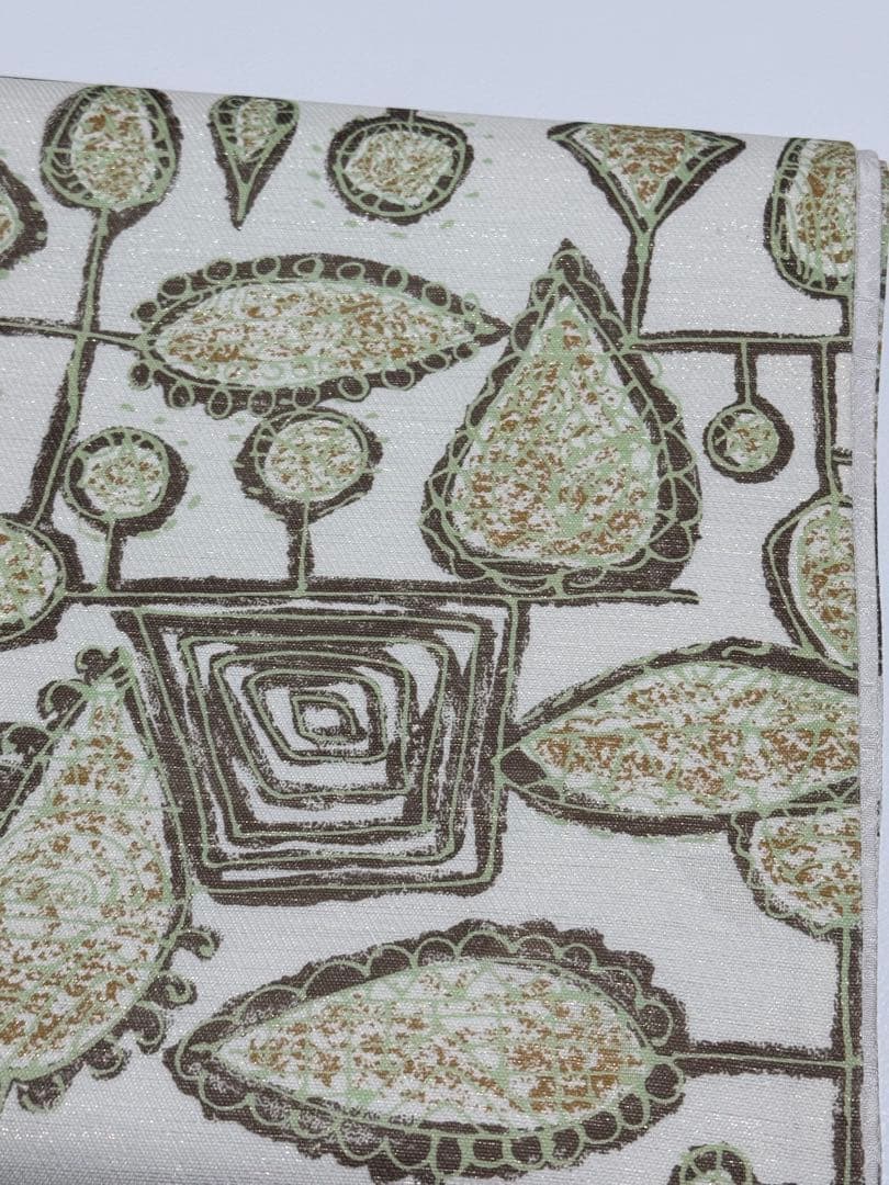 K*u様 【新品未使用】ニ代目 川村久太郎 創作友禅 全通　袋帯　未仕立て　伝産