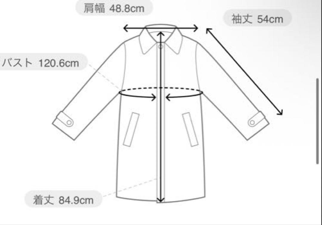 完売品　正規品新作セルフォード　Aラインウールミドルコート