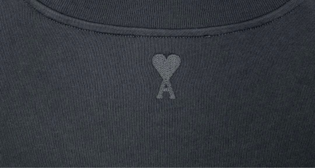 AMI ALEXANDRE MATTIUSSI ロゴ Tシャツ 長袖 ロンT