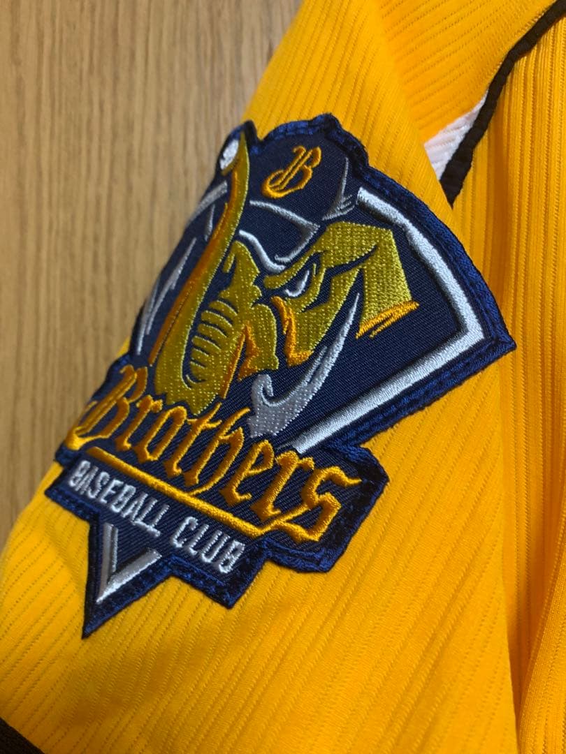 兄弟エレファンツ　ユニフォーム　Mサイズ　黄色　台湾リーグ　野球　中信兄弟
