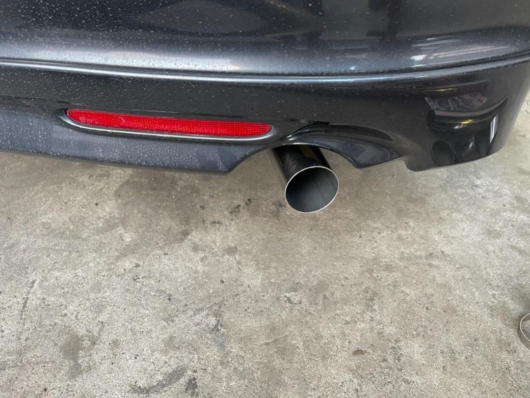 アコード CL7 触媒ストレート フルワンオフマフラー