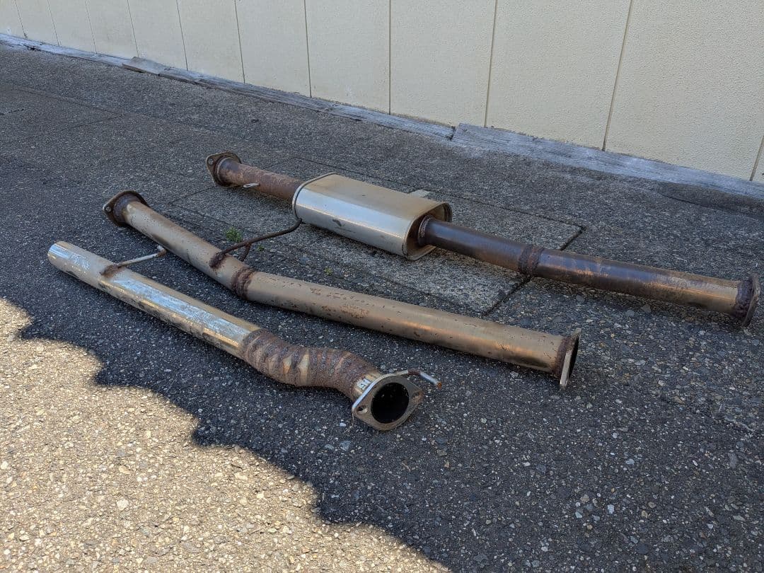 アコード CL7 触媒ストレート フルワンオフマフラー