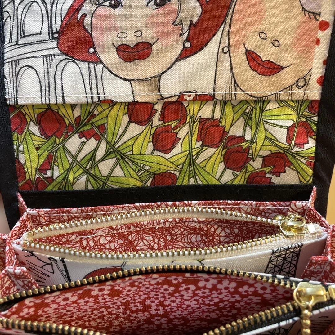 松田悠希　長財布　やりくり財布　ハンドメイド