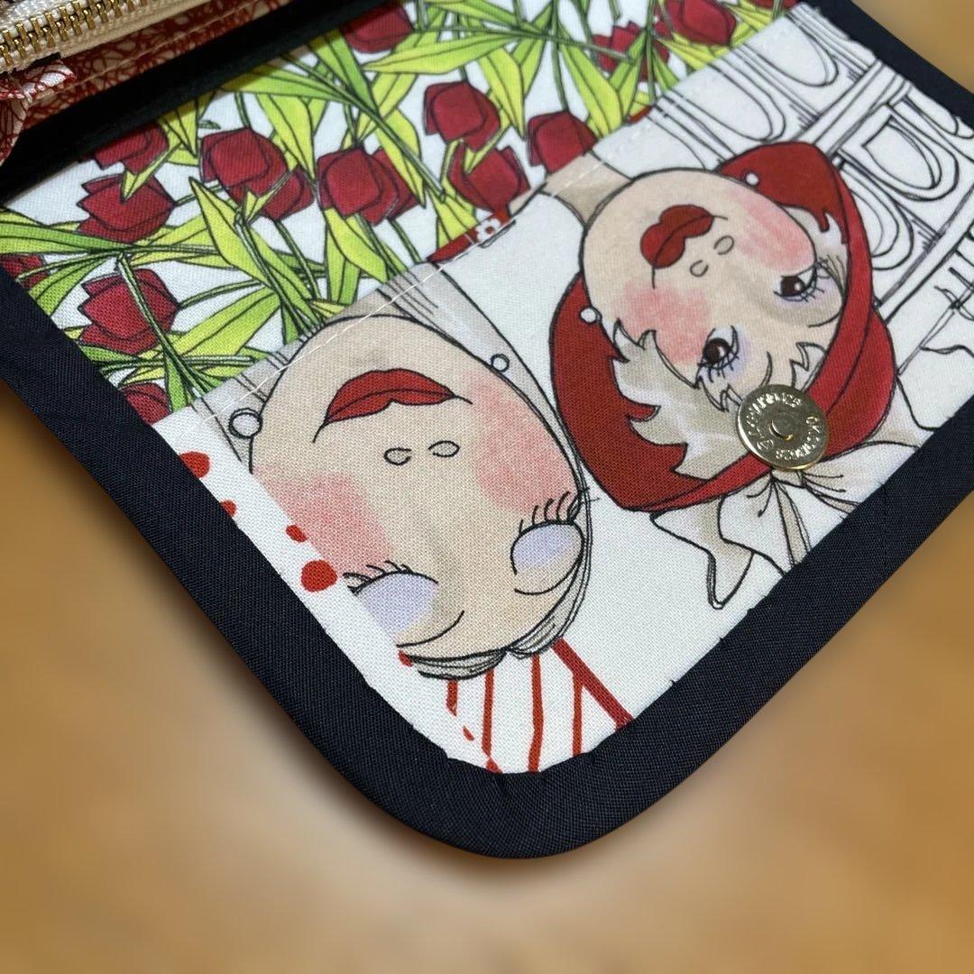 松田悠希　長財布　やりくり財布　ハンドメイド