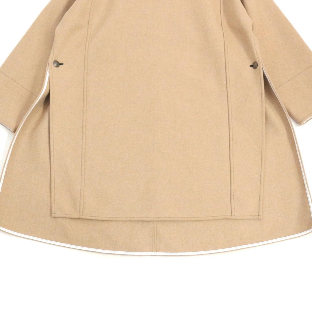 SEA シー 18AW ウールダブルフェイスメルトンポンチョ / コート