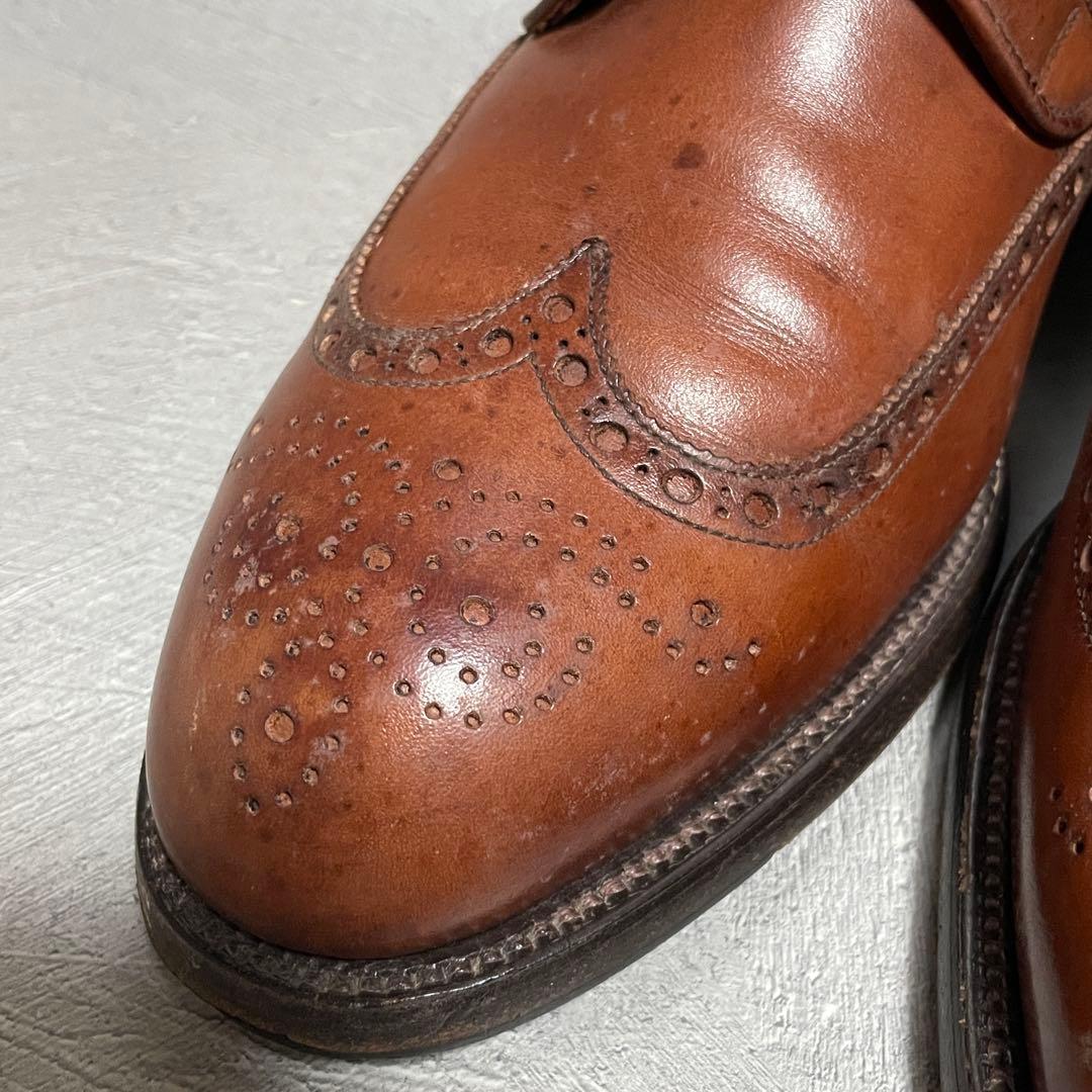 【まっぴー】スコッチグレイン 匠 ウィングチップ ビジネスシューズ 本革