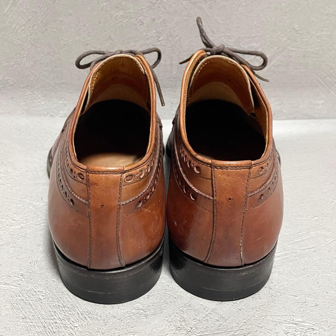 【まっぴー】スコッチグレイン 匠 ウィングチップ ビジネスシューズ 本革