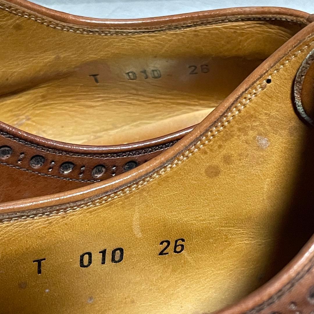 【まっぴー】スコッチグレイン 匠 ウィングチップ ビジネスシューズ 本革