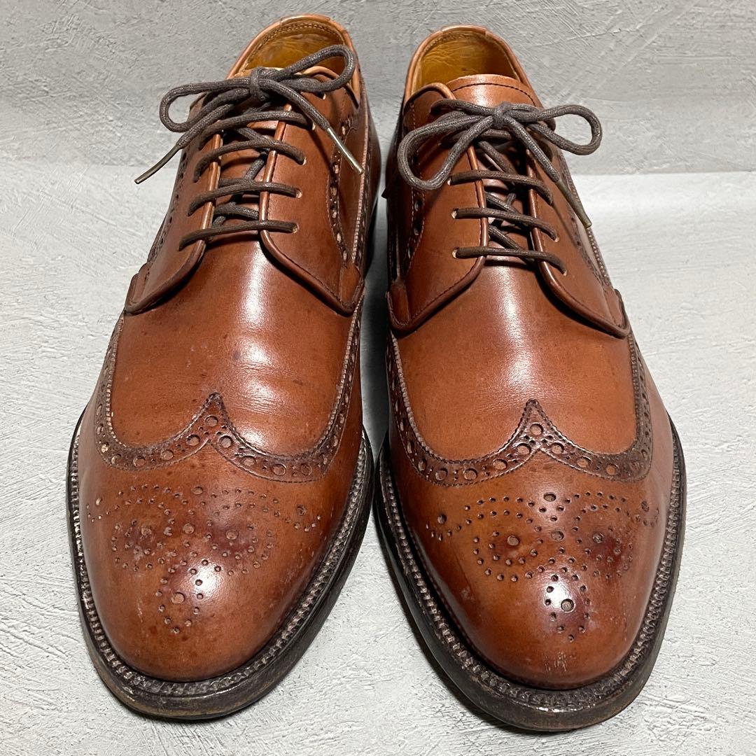 【まっぴー】スコッチグレイン 匠 ウィングチップ ビジネスシューズ 本革