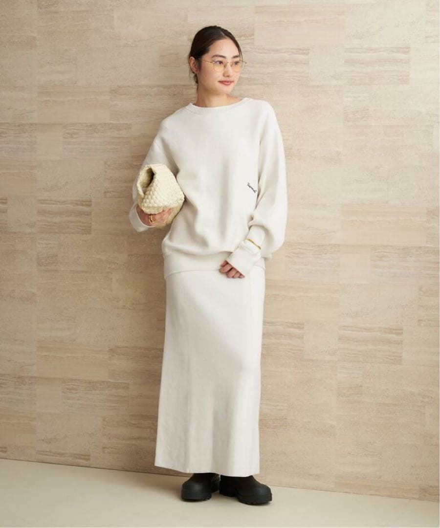 Plage lesTendre white スウェット