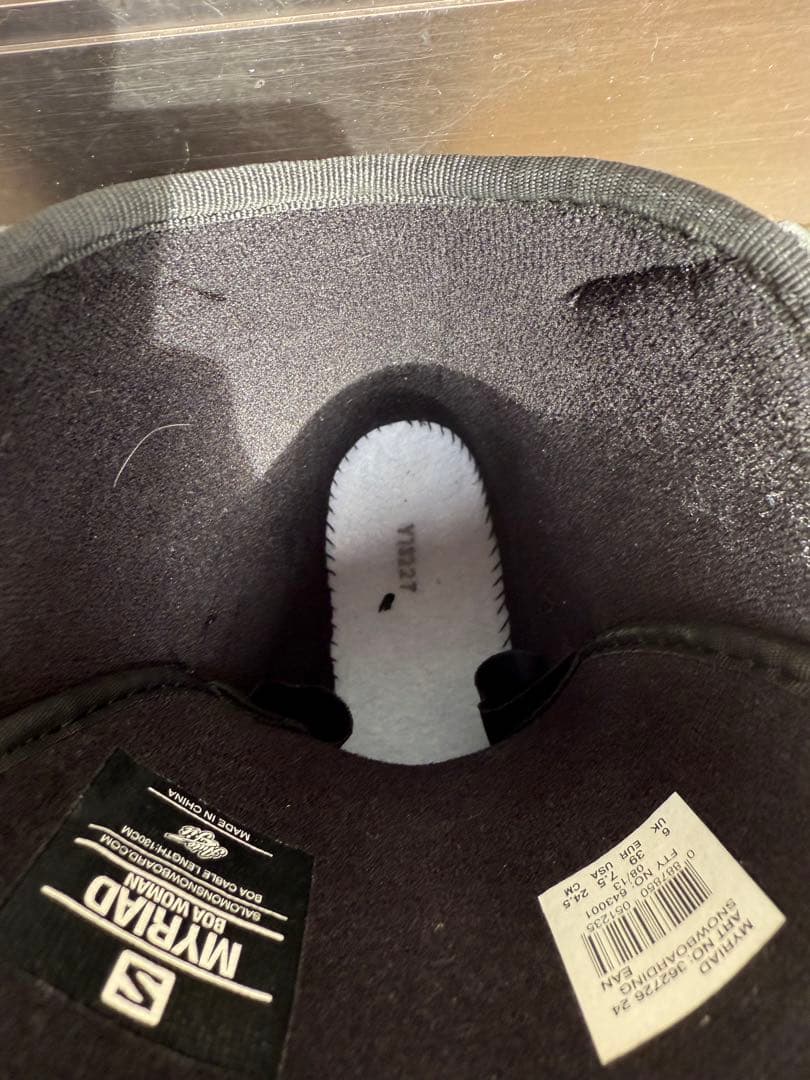 SALOMON MYRIAD BOA スノーボードブーツ 24.5 極美品