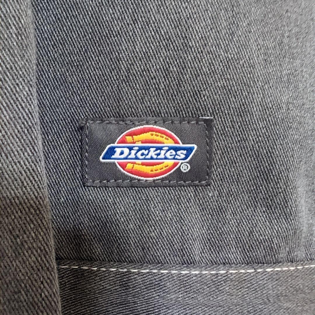 【美品】 ステューシー ディッキーズ コラボ ジャケット ロゴ グレー