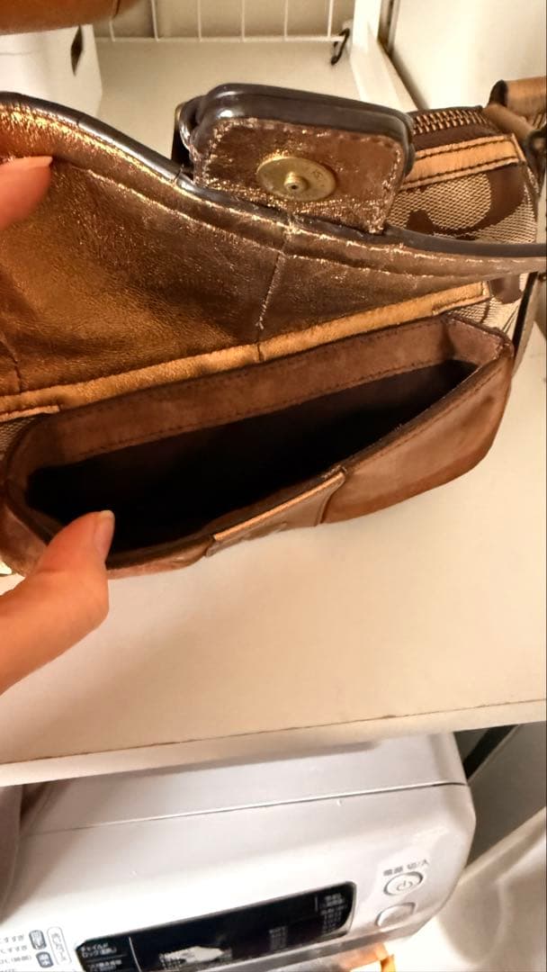 Coach ブラウン ショルダーバッグセット