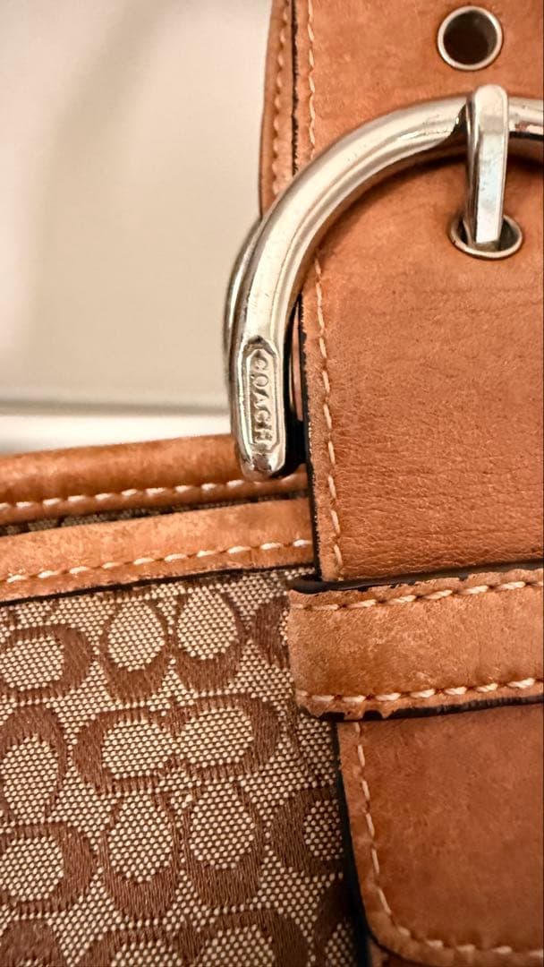 Coach ブラウン ショルダーバッグセット