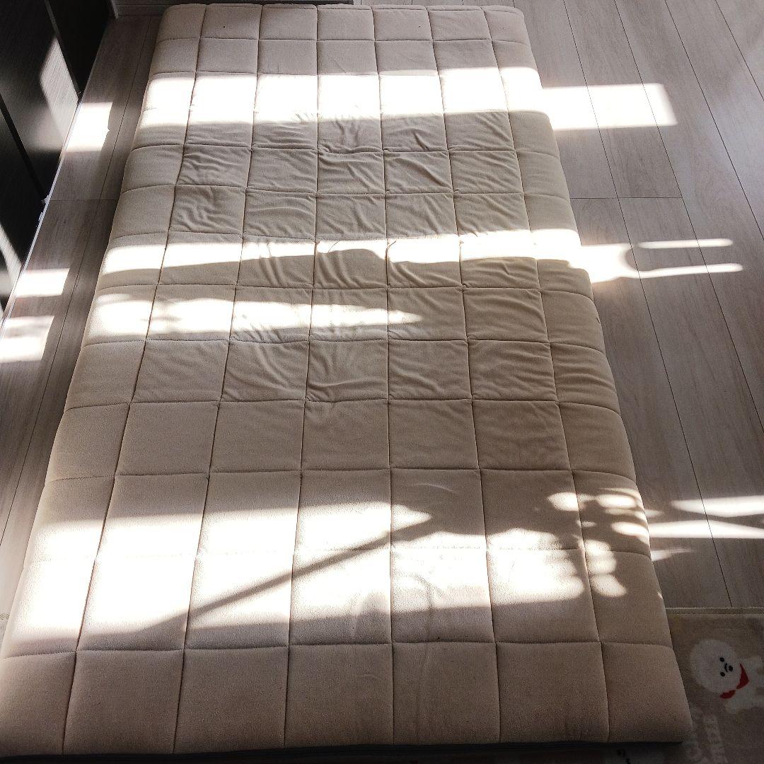 エアウィーヴ ベージュ 敷き布団 シングル