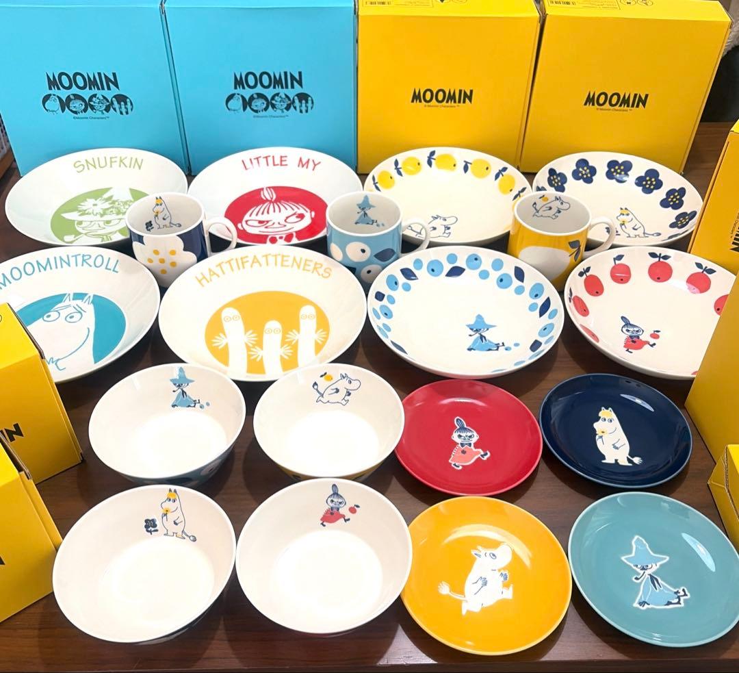 MOOMIN ムーミン　パスタカレー皿　サラダボウル　デザート皿　マグカップ