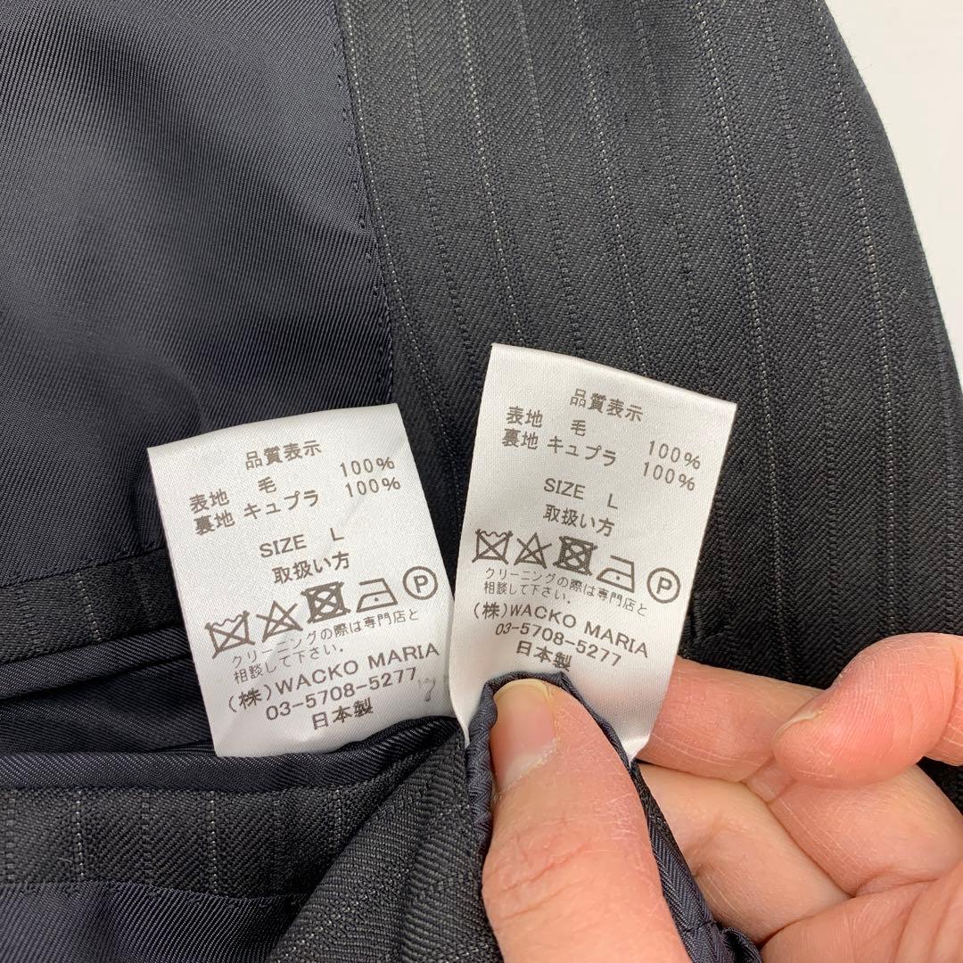 68▢WACKOMARIA×ゼニア スーツ セットアップ TS0106-1