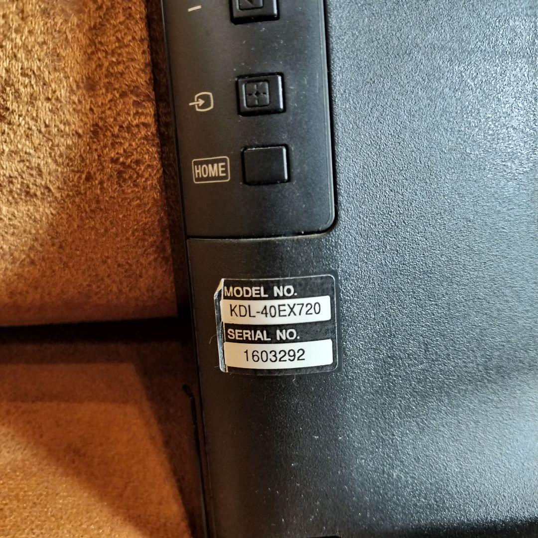 ★送料無料★ソニーブラビア　40型液晶テレビ　KDL-40EX720　12年製