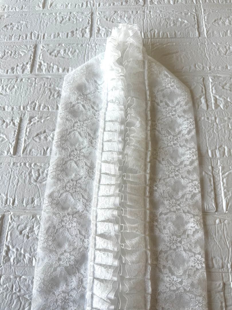 振袖小物セット8点セット　伊達襟　レース半衿　レース帯締め　フラワーベルト　など