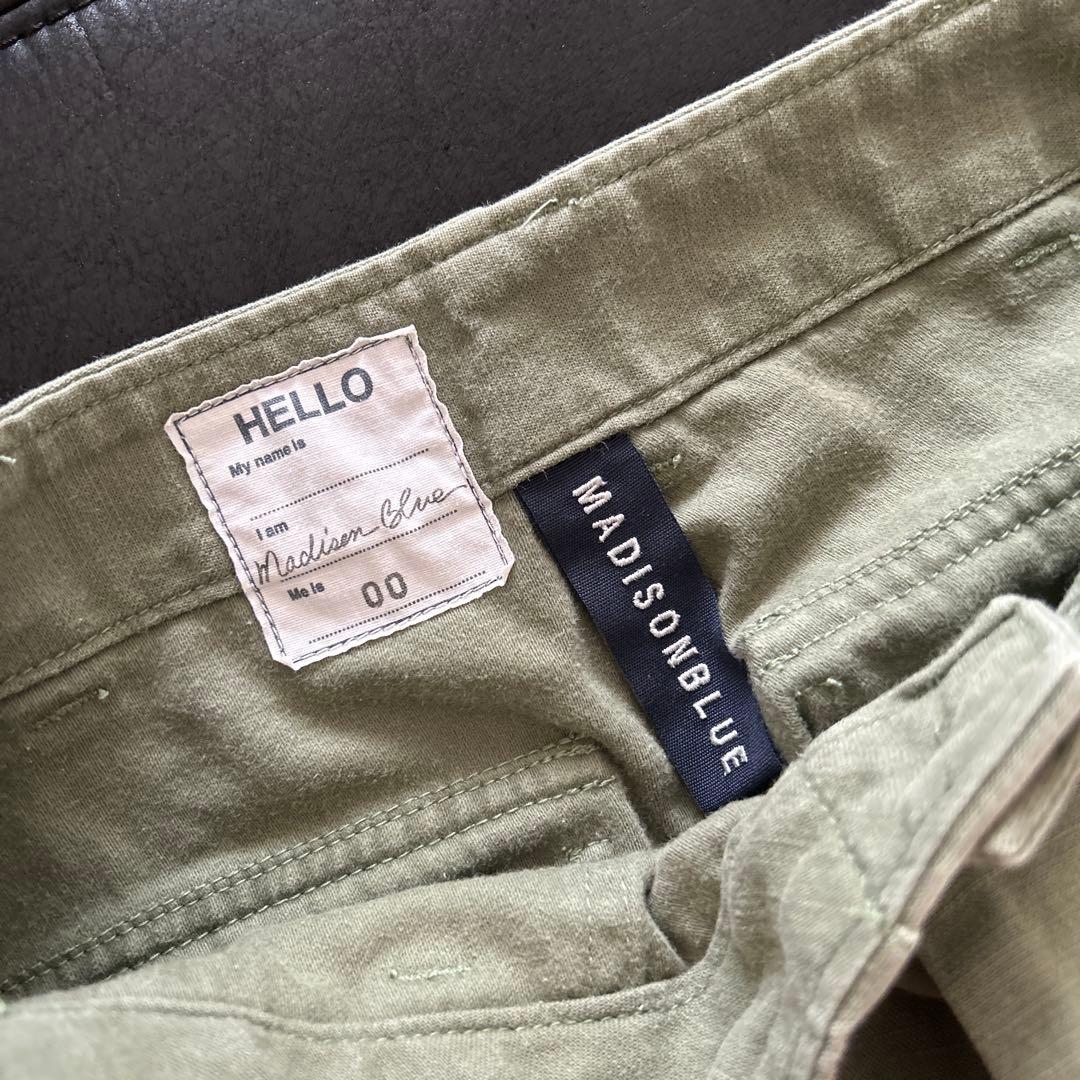 マディソンブルー　FATIGUE PANTS L.oz BS サイズ00