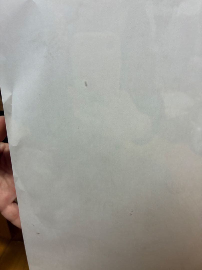 無印 オーク材キャビネット・ガラス扉　食器棚