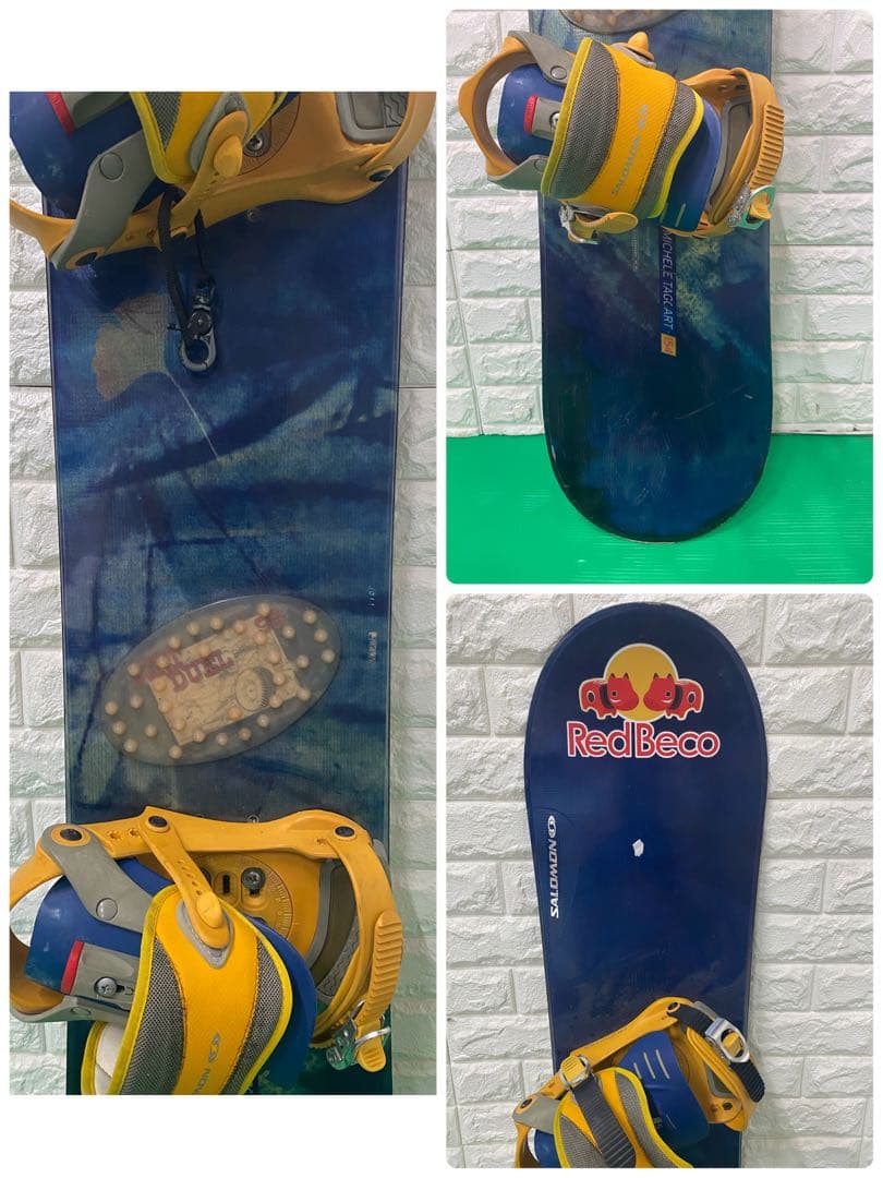 スノボーとバイディングサロモンブーツFLOW VEGA セット