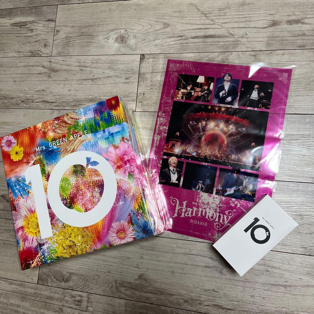 10 & “Harmony” COMPLETE BOX +ポスター タンブラー