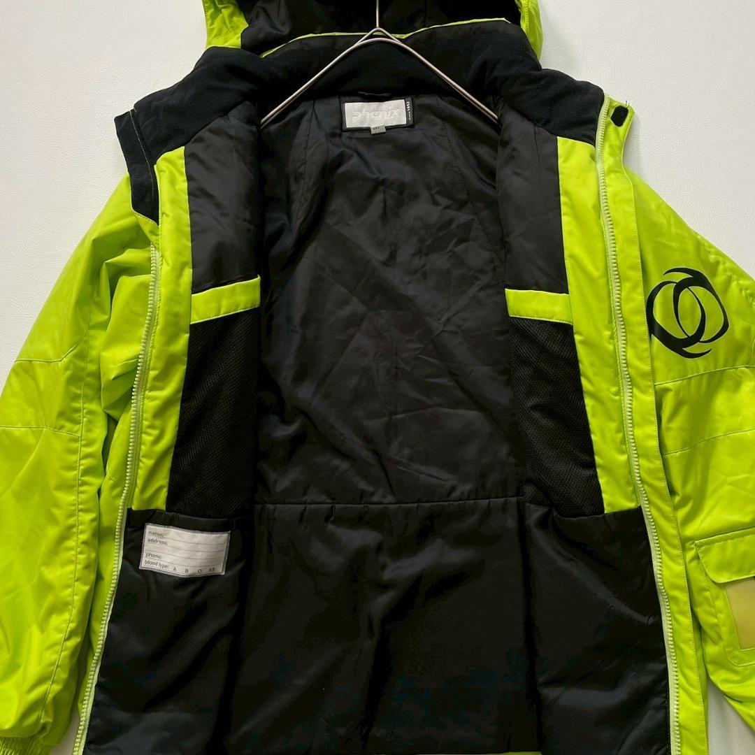 【クニ】フェニックス スキーウェア セットアップ 170 ライムグリーン