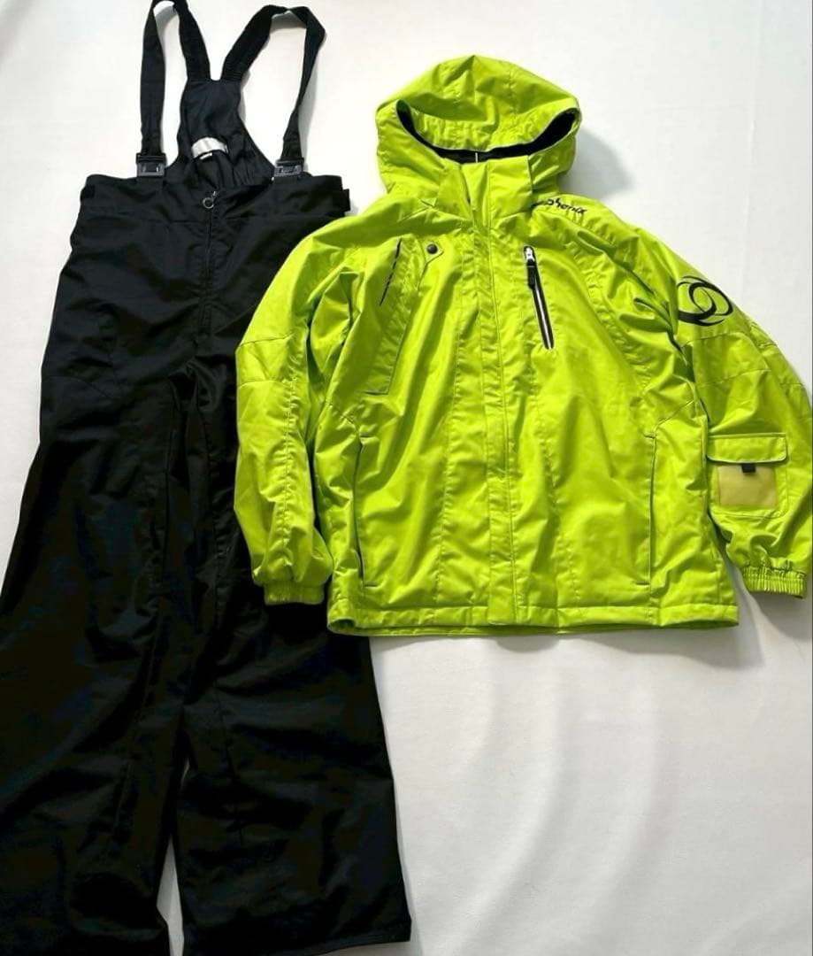 【クニ】フェニックス スキーウェア セットアップ 170 ライムグリーン