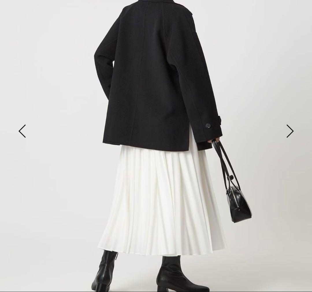 新品グリーンレーベル　リバー テーラード ミドルコート