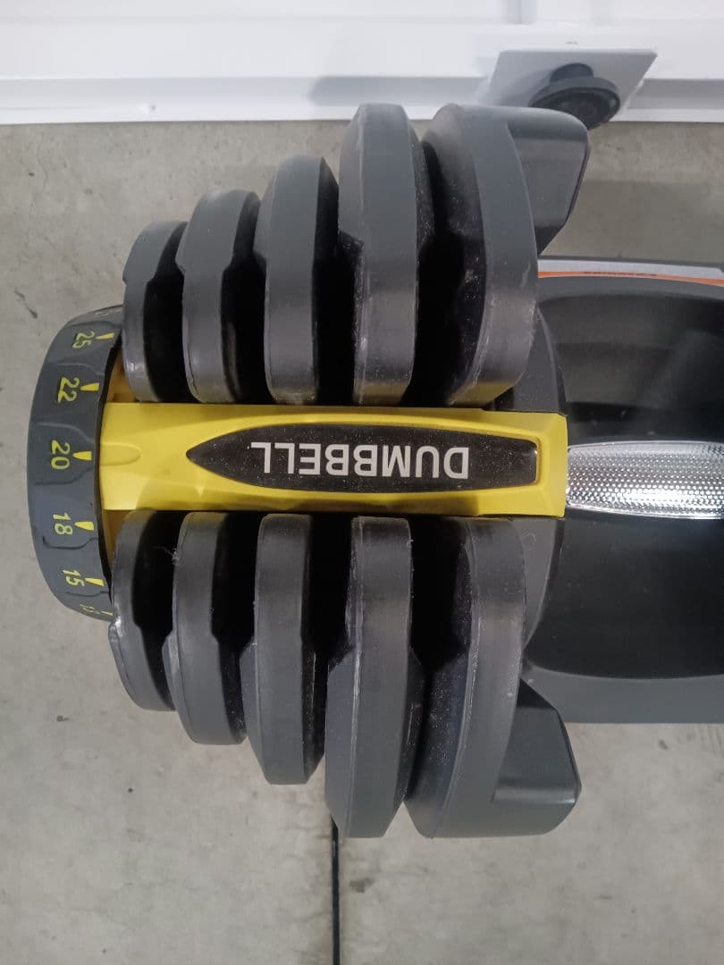 ☆可変式ダンベル☆ダイヤル式☆５kg〜４０kg☆１本☆