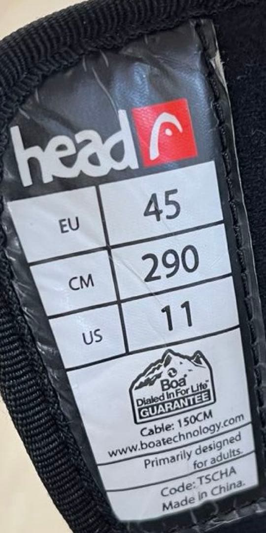 【即日発送】head スノボブーツ　SCOUT スカウト　29.0cm