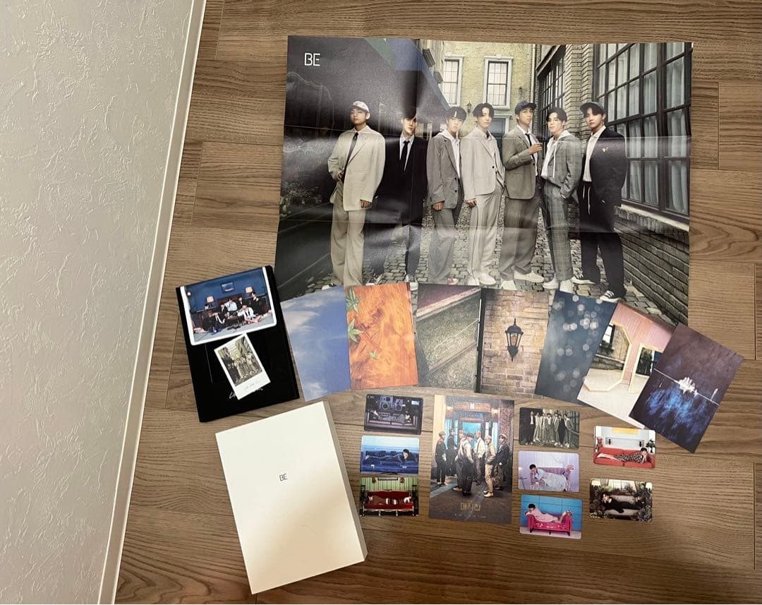 BTS BE 完全数量限定盤【値下げSALE】BTS 旗付きです