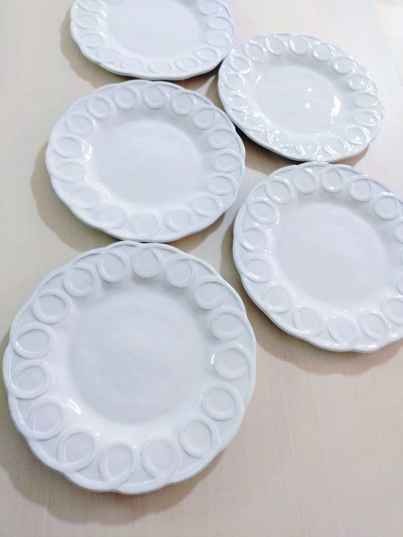 Virginia Casa ITALICAデザートプレート22cm×5 枚セット