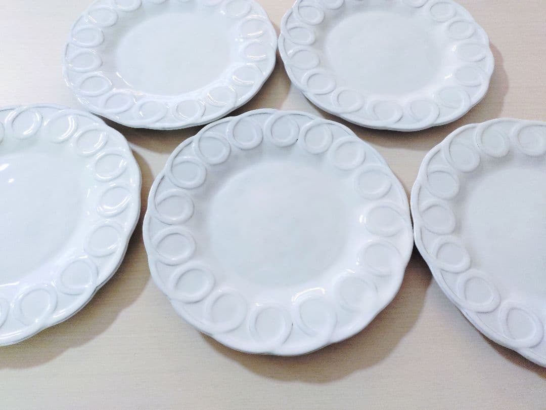 Virginia Casa ITALICAデザートプレート22cm×5 枚セット