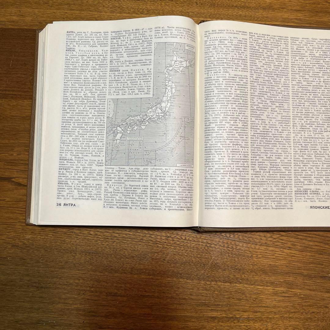 ロシア語　地理学百科事典