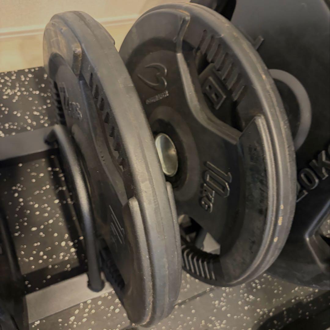 BODYMAKERボディメーカー　10㎏×2枚　穴径50㎜　オリンピックプレート