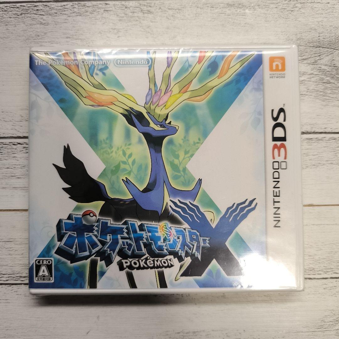 3DS ポケットモンスター X　未開封　シュリンク付き