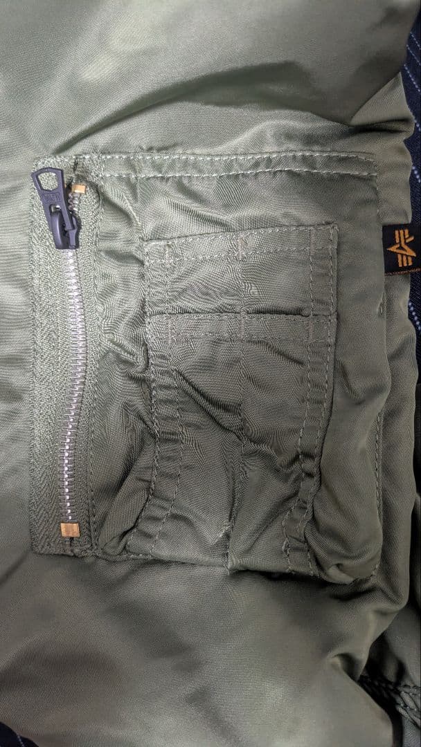 ALPHA INDUSTRIES MA-1フライトジャケット 90s