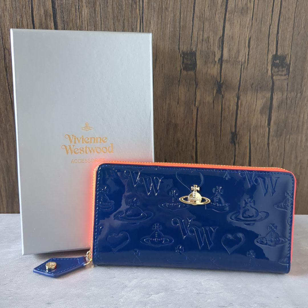 【新品訳あり】ヴィヴィアンウエストウッド　長財布　55VV355