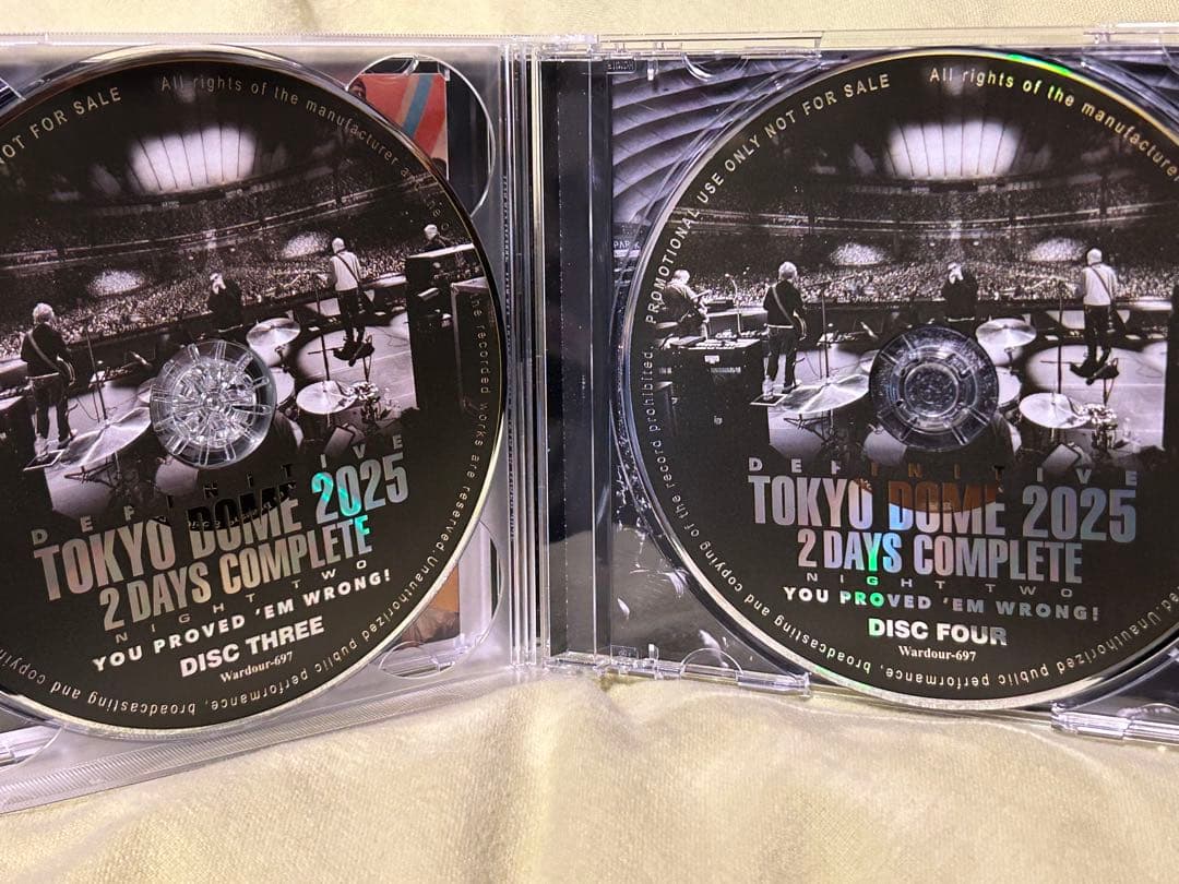 洋楽 OASIS - DEFINITIVE TOKYO DOME 2025