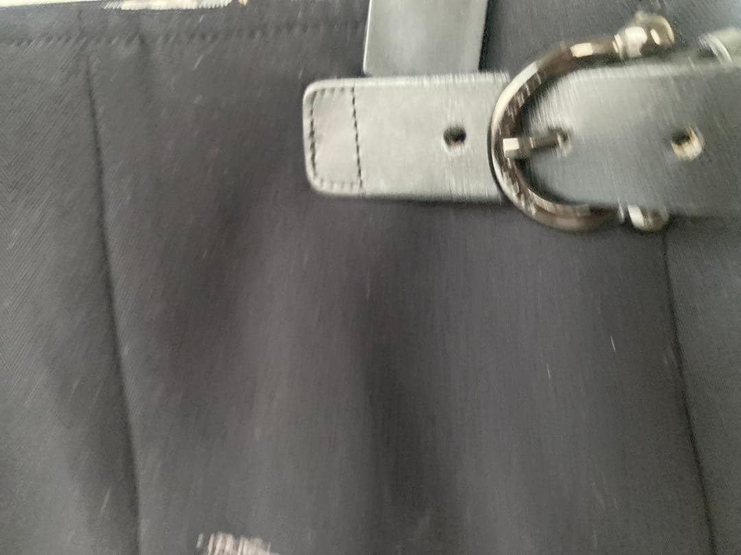 美品 バーバリーブルーレーベル プリーツキュロット 黒 38