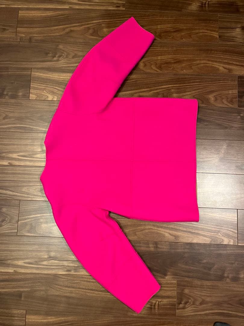 ESTNATION / バイカラーリバーノーカラーコート