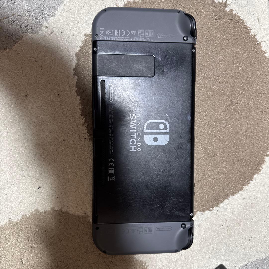 Nintendo Switch 本体 グレー　箱あり