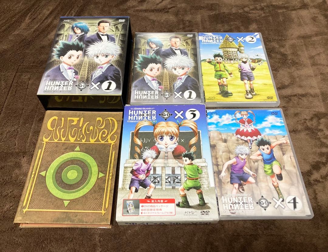 旧 HUNTER×HUNTER DVD 全28巻 初回限定特典付き バラ売り不可