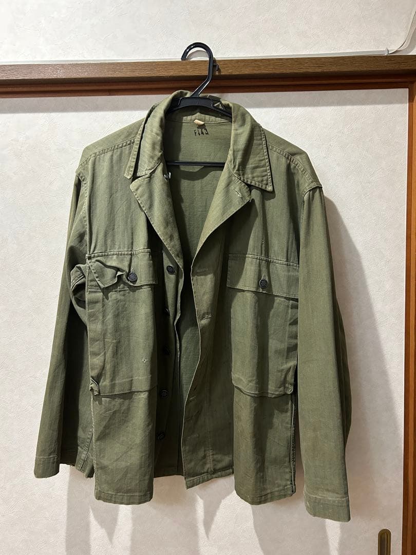 ジャケット・アウター 40s U.S.ARMY M-43 HBT Jacket