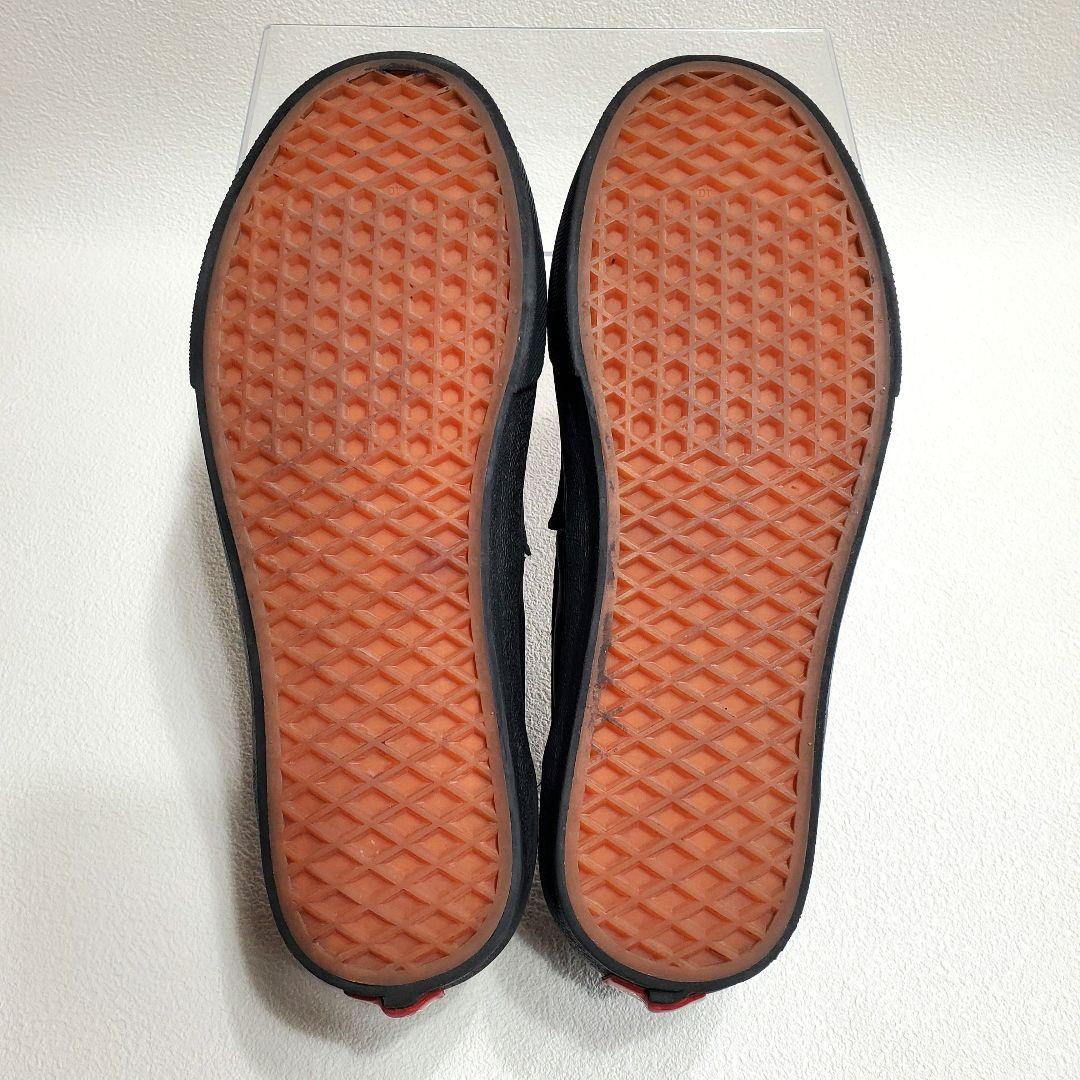 【美品】VANS ローファー レザー ブラック 26cm V196CF