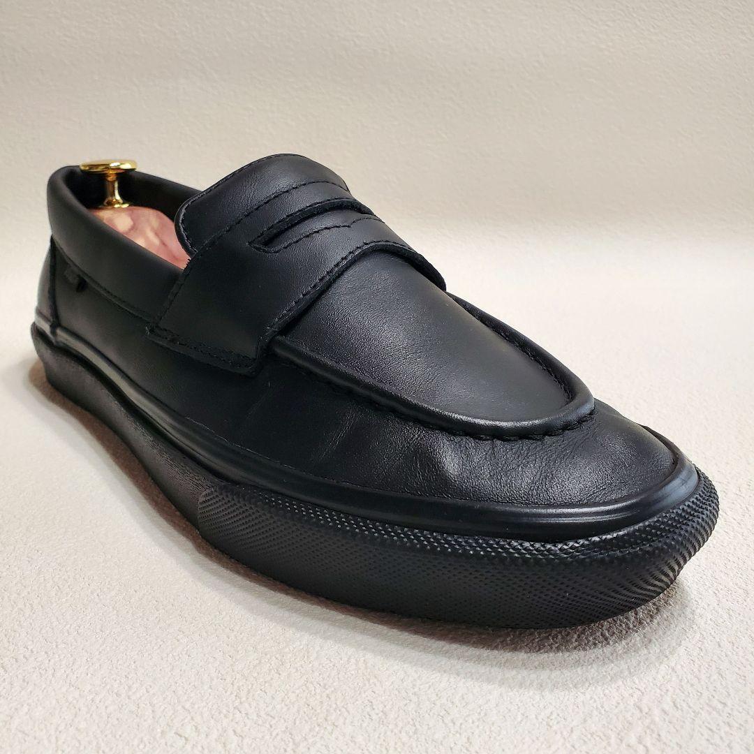 【美品】VANS ローファー レザー ブラック 26cm V196CF