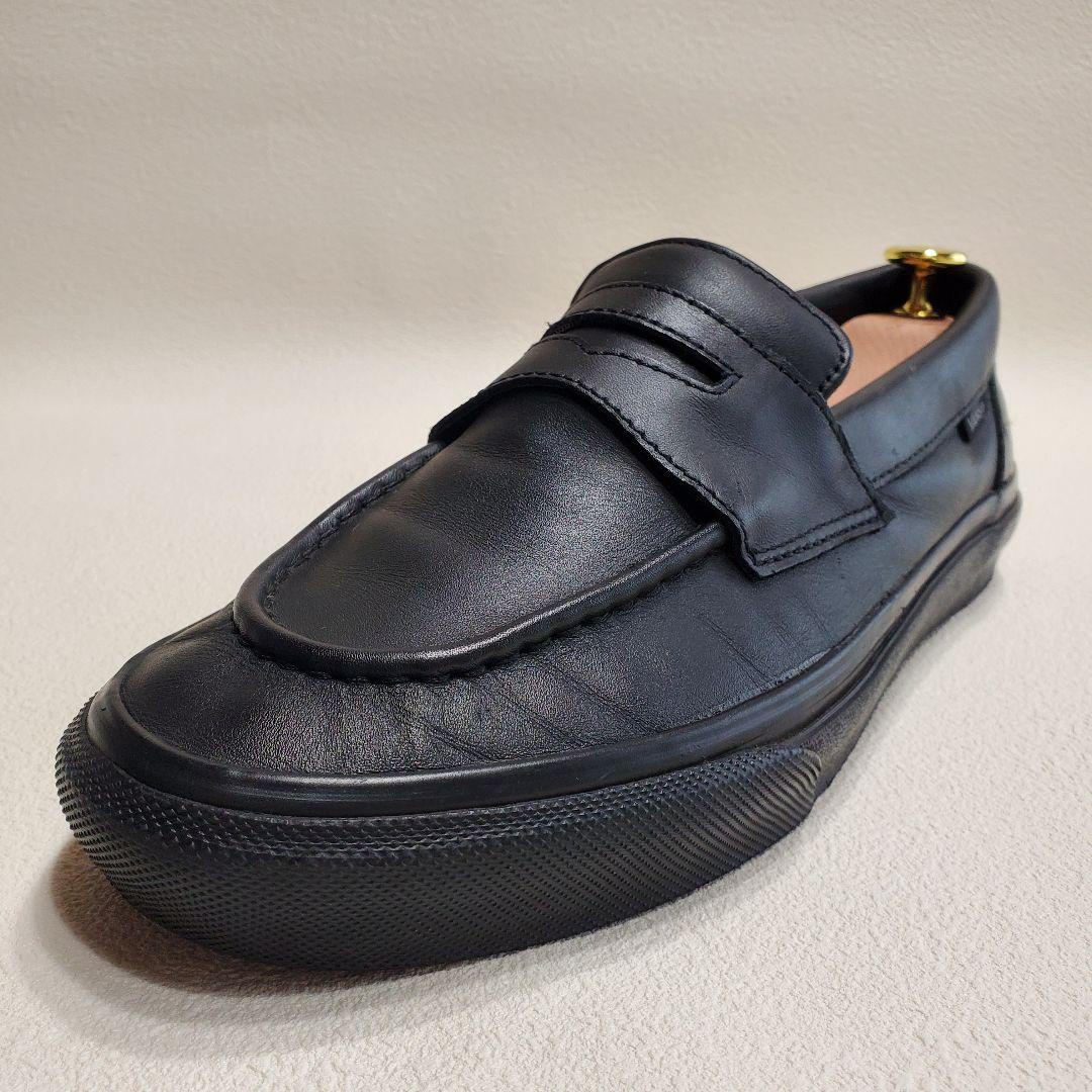 【美品】VANS ローファー レザー ブラック 26cm V196CF